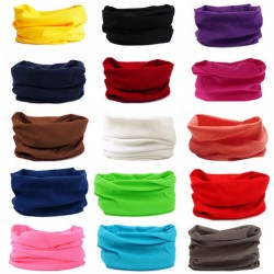 Multifunkční šátek jednobarevný